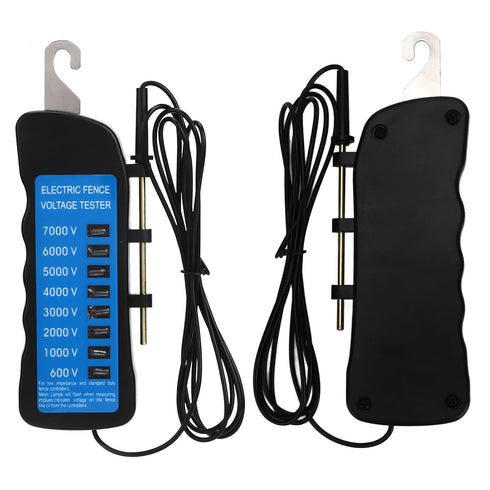 Electrical Fence Voltage Tester Electric Fence Fault Finder Voltmeter High Voltage 600-7000V Gardening Tools for Farm Supply Fencing...