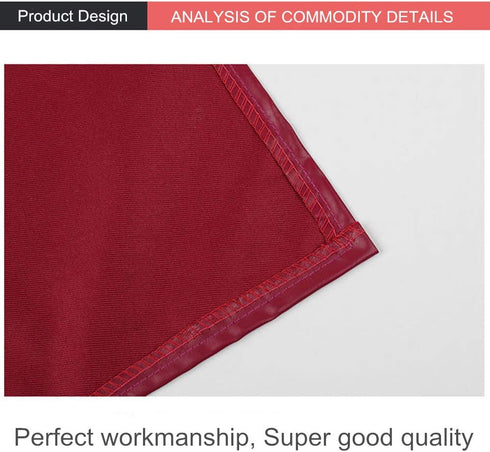 PU Kitchen Oil and Waterproof Aprons for Women with Pocket for Cooking Washing...