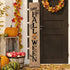 Welcome Stencils and Halloween Stencils with Spider Webs - Welcome Stencil Templates for a Vertical Sign - Halloween Stencils for Painting on Wood...