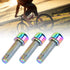 6Pcs M5x25mm Water Bottle Cages Screw Bolt Alloy Bike Bottle Bracket Storage Rack Bolt Accessory(Colorful)...