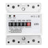 Single Phase Two Wire Energy Meter 4P LED Din Rail Electricity Power Voltmeter Ammeter Voltage Amp Kwh Meter Multimeter...