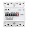 Electric Meter, KWh Meter, Single Phase 4P LED DIN-rail Electricity Power Consumption Wattmeter Energy Meter, 10-40A...