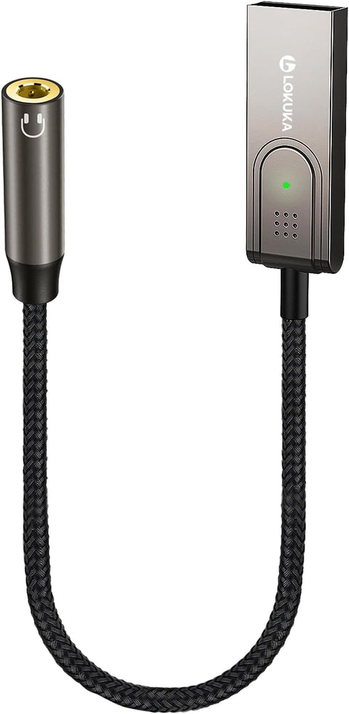 Bluetooth 5.3 to Aux Adapter for Car or Amp, USB to 3.5mm Female Bluetooth Receiver, add Bluetooth to Wired Headphone, Car, Speaker, or Amplifier ...