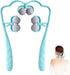 Abnaok Neck Massager, Upgrade Neck Roller for Pain Relief Deep Tissue, Trigger Point Roller Massager with 6 Wheels, Handheld Shiatsu Shoulder Mass...