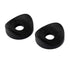 uxcell 25mm x 8mm x 9mm Plastic Machine Round Spring Deck Washers Fastener Black 12 Pcs...