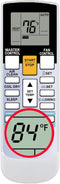 Replacement for Friedrich Air Conditioner Remote Control Model Number AR-RY16 Works for M24CG MW24C3F MW24C3G MW24CF MW24Y3F MW24YF MW30C3F MW30C3...