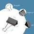 Medium Binder Clips 1.25 Inch Length for Office (40 Pcs)...