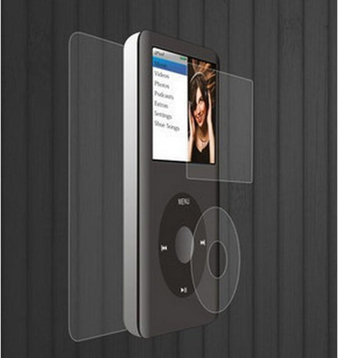 Clear Hard Snap-on Case Cover for Apple iPod Classic 6th 7th 80GB, 120GB Thin 160GB Released on 2009 + Screen Protector(10.5mm Thickness Thin Vers...