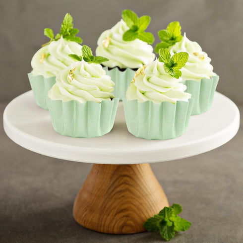 200Pcs Sage Green Grease-Resistant Mini Cupcake Liners Wedding Muffin Baking Cups Baby Shower Cupcake Wrappers for Wedding Birthday Holiday Party ...