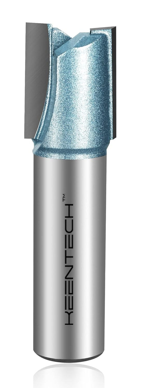 Router Bits, Carbide Tipped Mortising Router Bit for Making Mortises, Industrial Grade Cutting Tools for Woodworking (1/2 Inch Shank x 5/8 Inch Di...