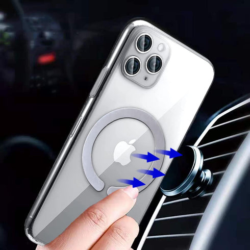 6 PCS Adhesive Metal Ring Stickers for Phone Case for Magsafe Sticker Case Thin Converter for Upgrade iPhone 12 13 14 Pro Max Mini Series Ordinary...