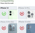 2 PCS Camera Lens Protector for iPhone 12, Metal Rear Lens Protector Tempered Glass Film, Strong Adhesion, 9H Hardness Scratch Resistant Camera Le...