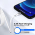 for Innovative Magnetic Charging Cable (2pack 3.3+6ft) Tangle-Free Charging Cable with Surrounded Magnets Easy Storage Hassle-Free Handling Fast C...