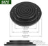 8" Bonsai Turntable Heavy Duty Rotating Garden Swivel Stand for easy Trimming and Displaying Potted Plant...