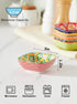 Small Dipping Bowls, Ceramic Dipping Sause Dish for Soy Sauce, 3 Inch Mini Little Bowl Set for Condiments, Sushi, Appetizers, Side Dish, Set of 6...