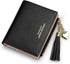 Womens Small Wallet Mini Purse Bifold Slim Card Case Holder Zipper Coin Pocket...