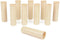 Sleeves for Pool Fence Pole Hole Deck Patio Ground Pool Caps (10 pcs, Sleeves Beige Color)...