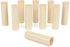 Sleeves for Pool Fence Pole Hole Deck Patio Ground Pool Caps (10 pcs, Sleeves Beige Color)...