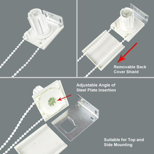 38mm Roller Blind Repair Kit, Universal Replacement Clutch Installation Accessories Parts for Roller Shade Crodless Bracket...