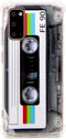 Case for Galaxy S20 with Reinforced Corners TPU Soft Bumper Retro Cassette Tape Case Compatible with Samsung Galaxy S20...