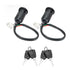 RUTU 4 Wires Ignition Switch Key, 4 Pin Ignition Switch Key Set Replacement for 50cc 110cc 125cc ATV, Quad, Dirt Bikes, Scooters, Chinese Electric...