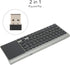 Zyyini Keyboard Touchpad, 2 in 1 Portable Keyboard with Touchpad Numeric Keypad,QWERTY Layout Keyboard, for Notebooks, Computers...