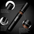 Cigar Tube Metal Waterproof Cigar Holder Aluminum Air Tight Cigar Case Tube (L200_?25, Black)...