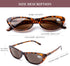 AQWANO 2 Pairs Reading Sunglasses Women Fashion Designer Cat Eye Outdoor Sun Readers Leopard with Spring Hinges Not Bifocals?1.0...
