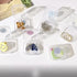 48 Pcs Clear Small Plastic Storage Containers Anti Oxidation Transparent Jewelry Storage Holder for Small Item Craft, Beads, Pills, Ear Studs, Nec...