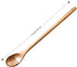 4 Pieces Wood Mixing Spoon Long Handle Wooden Spoons for Kitchen Stirring and Cooking, 13 Inches Long (Light Brown)...