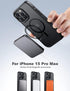 Tigowos for iPhone 15 Pro Max case Fits MagSafe 10FT Drop Resistant Matte Skin Feeling Shockproof Back Cover Fits iPhone 15 Pro Max Phone Cases, T...