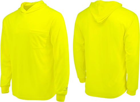 Radians Unisex Adult Vis Safety-Shirts, Hi-vis Green, 4X-Large US...