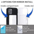 TORU CX PRO for iPhone 12 Pro Max Case Wallet | Protective Shockproof Heavy Duty Cover with Hidden Card Holder & Card Slot | Mirror & Wrist Strap ...