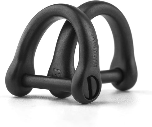 TISUR Titanium Key Ring?D-Rings Key Rings For Keychains Heavy Duty With Screw Shackle, Car Key Chain Ring...