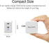 Milipow 40W Dual Ports PD3.0 USB-C Type-C Compact Charger Adapter Compatible with A Variety of Smartphones, IPad Pro, IPad Air, Google Pixel, AirP...