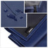 Waterproof Rubber Vinyl Apron W/ 2 Pockets - Lab Apron for DishWashing,Grooming Blue...