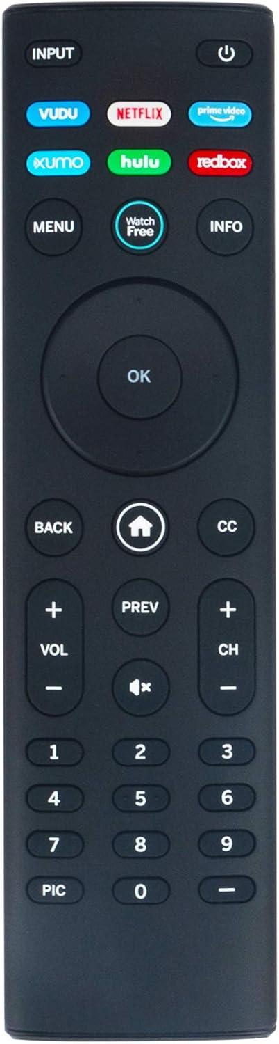 New XRT140 Replacement Remote Control fit for Vizio HD LCD LED TV V655-H1 V435-H1 V555-H1 V605-H3 V655-H9 M50Q7-H1 M55Q7-H1 M55Q8-H1 M65Q7-H1 M65Q...