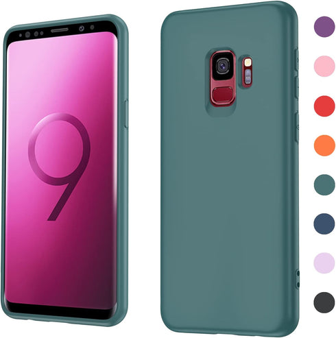 LeYi for Samsung Galaxy S9 Phone Case: Soft Silicone Ultra Slim Shockproof Protective Samsung S9 Phone Case with Anti-Scratch Microfiber Lining, 2...