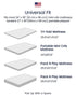 TotAha Space Mini Crib Sheets Fitted, Star & Moon Pack N Play Sheets, Super Stretchy Jersey Knit Playard Sheets, Compatible with Graco Pack N Play...