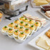 HIC Kitchen Egg Crate, Fine Porcelain, Holds 1 Dozen Eggs...