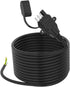 16AWG 10FT Trailer Wiring Harness 4 Pin Flat Trailer Wire Harness Pure Copper 4 Wire Trailer Wire with Jacketed 4 Pin Trailer Connector, Color Cod...
