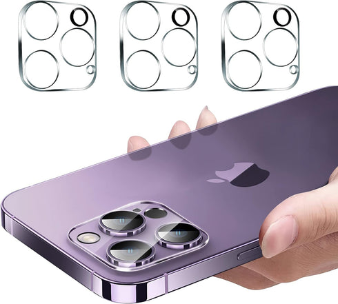3PCS Rear Back Camera Lens Protector Tempered Glass for iPhone 14 Pro/ 14 Pro Max - HD Clear Full Coverage Guard......