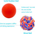 4 Pack Puppy Balls, Puppy Teething Ball, Dog balls for small dogs, Squeaky Ball for Small Dog, Rubber Ball, Puppy chew Toys, Dog Enrichment Toys f...