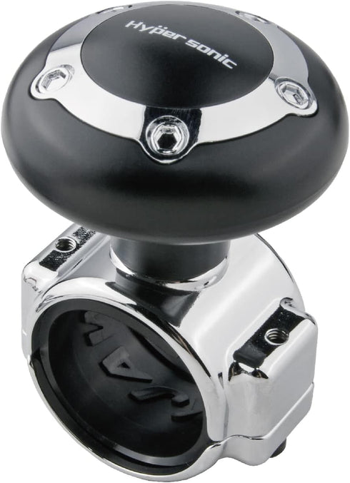 Hypersonic Large Steering Wheel Knob Spinners, Universal Vehicle Steering Wheel Spinners Ball Suicide Knob for Car, Trucks, Tractors, Boat...