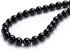 Natural Black Onyx Stone Round Loose Semi Gemstone Beads for Jewelry Making 10MM 38PCS...