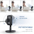 Mini Desk Fan, USB Powered Desktop Fan with 4 Speeds, Small but Powerful Strong Airflow Work Quiet, 310° Adjustment, Portable Personal Air Circula...
