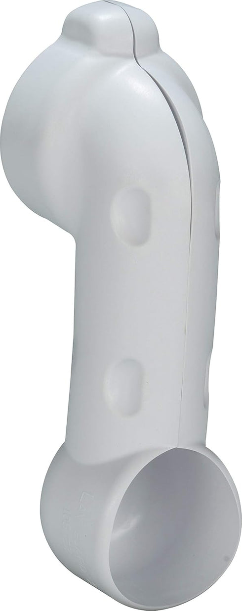 82195 Lav Guard 2 100 Series Undersink Molded Vinyl 5" Offset Tailpiece Wheelchair Strainer Cover (105 E-Z), China White...