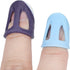 2Pcs Guard Fingertip Protectors Thimble Sleeve Finger Protector Silicone Fingerstall Quilting Craft Accessories...