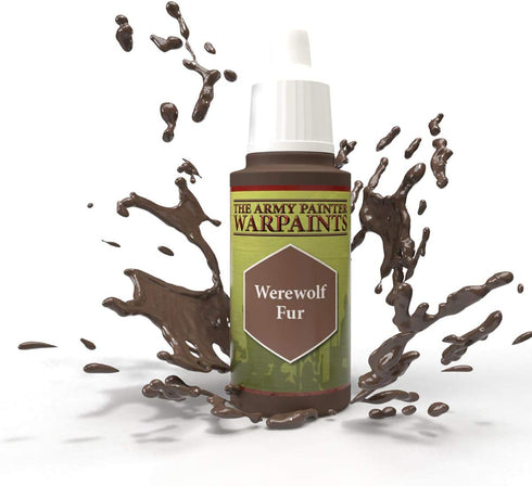 The Army Painter Werewolf Fur Warpaint - Acrylic Non-Toxic Heavily Pigmented Water Based Paint for Tabletop Roleplaying, Boardgames, and Wargames ...