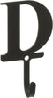 3.63 Inch Letter D Wall Hook Small...